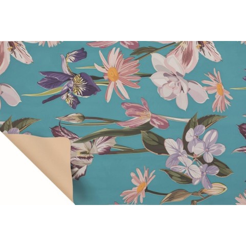 BOBINA PERLATA 1X25MT IRIS AZZURRO